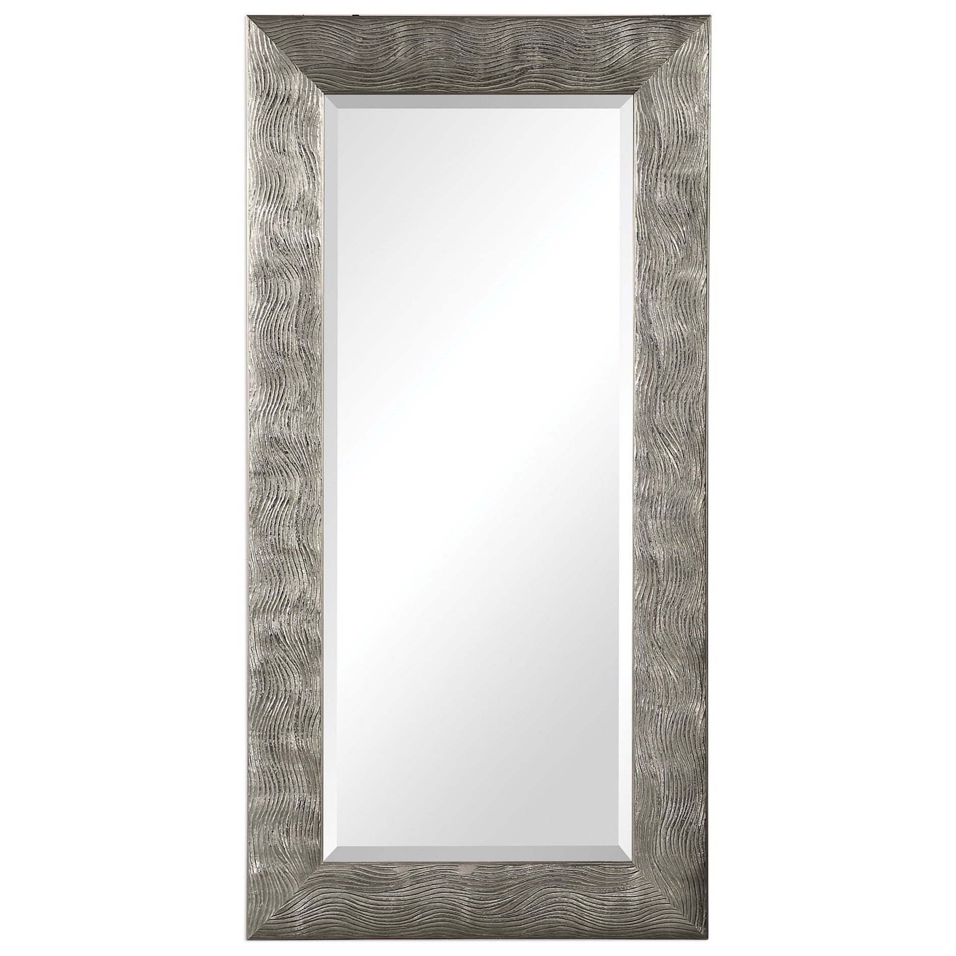 Uttermost Mirrors Maeona Metallic Silver Mirror Wayside Furniture